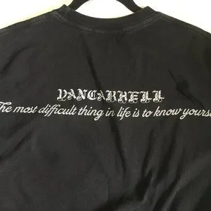 Vancarhell | Shirts | Vancarhell Flower Print Tshirt Black Size